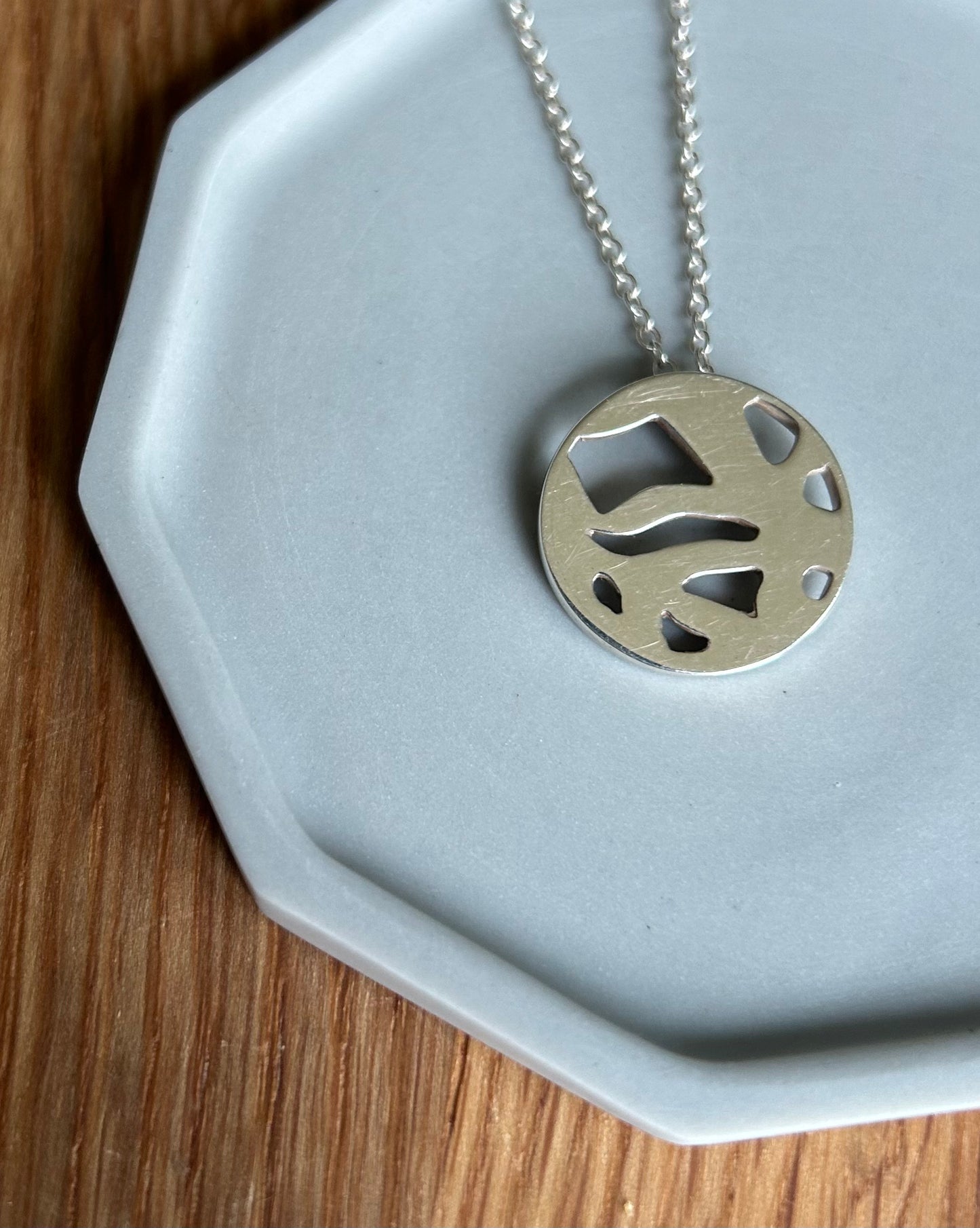 Tree bathing necklace small